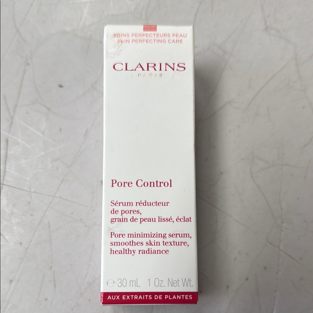 Clarins Pore Control Serum - White and Red